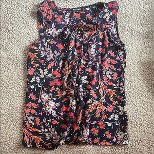 Floral Sleeveless Top